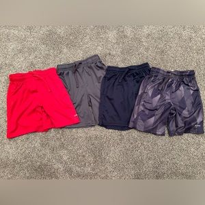 Bundle of 4 pairs boys athletic shorts! All size Small 6/7